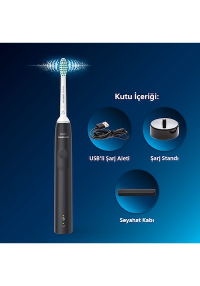 Philips Sonicare HX3673/14 Şarjlı Diş Fırçası, Seyahat Kabı