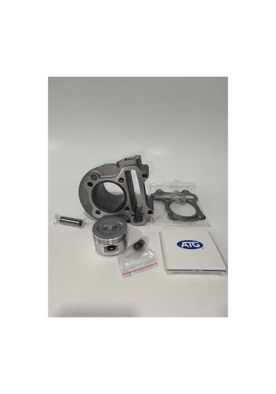 Rutec Capri 50 İçin Modifiye 80cc Yükseltme Silindir Kiti 125 Özel Seri Uymaz Metalik