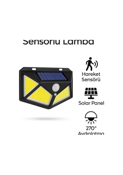 Harekete Sensörlü Solar Enerjili Işık Bahçe Işıklandırmak İçin Lamba Dış Mekan İçin Uygun Güneş Enerjili A