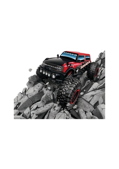 Maisto Ford Bronco Sasquatch Kumandalı Araba 81339 Çok Renkli