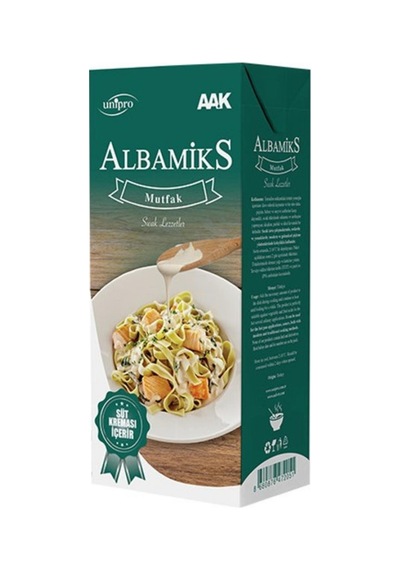 Albamix Mutfak Krema Yeşil 1 Lt Profesyonel Yemek Ve Tatlı Kreması