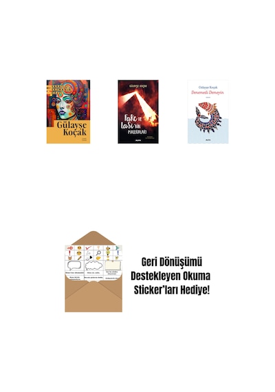 Yaratıcı Yazmanın Hazzı + Fare Ve Lasi'nin Maceraları + Denemedi Demeyin + Okuma Sticker'ları