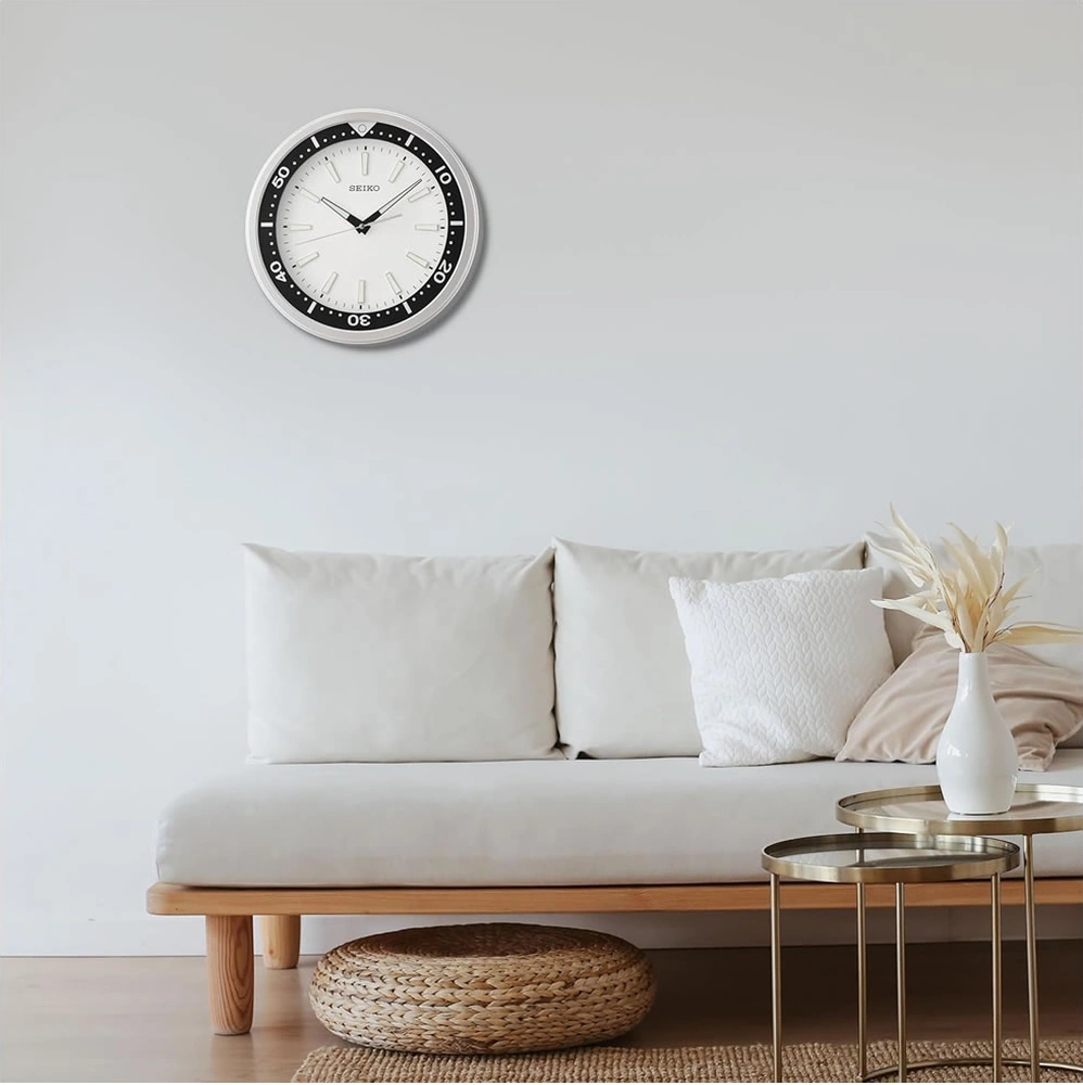 Seiko Clock Qxa723s Duvar Saati Beyaz