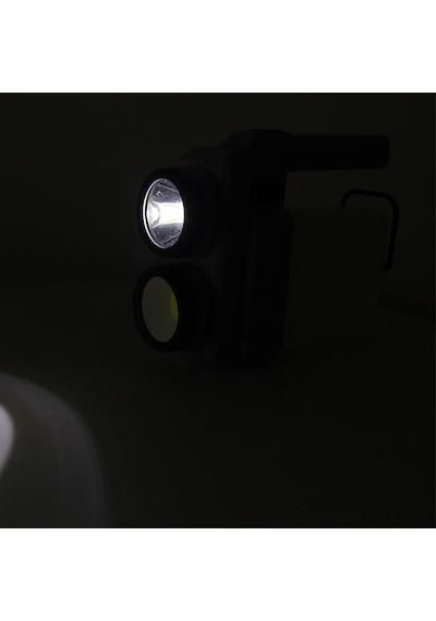 Usb Şarjlı El Feneri Powebank Özellikli Işıldak Kamp Feneri 1500 Lümen Dimmer Özellikli