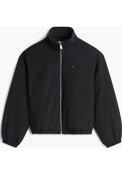 Tommy Hilfiger Tjw Kadın Dolgulu Dik Yaka Siyah Ceket-16392