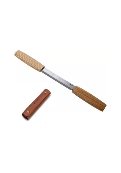 Beavercraft Dk2s Deri Kılıflı Soyma Bıçağı