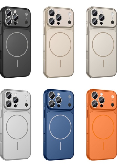 Apple Uyumlu iPhone 14 Pro Max Kılıf M-safe Şarj Özellikli Kamera Korumalı Kapak Ryc / Formen Siyah