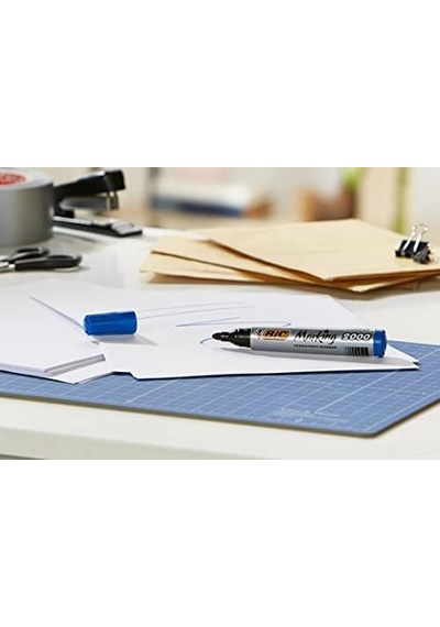 Intensity Marker 2000 Yuvarlak Uçlu Permanent Markör, Mavi, 12'li Kutu, 1.7 Mm Sağlam Uç, Hızlı Kuruyan Mürekkep Diğer