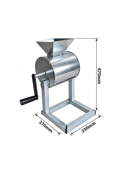Powermaster Pm-38902 Manuel Yer Fıstığı Soyma Makinesi Metal Profil Gövdeli