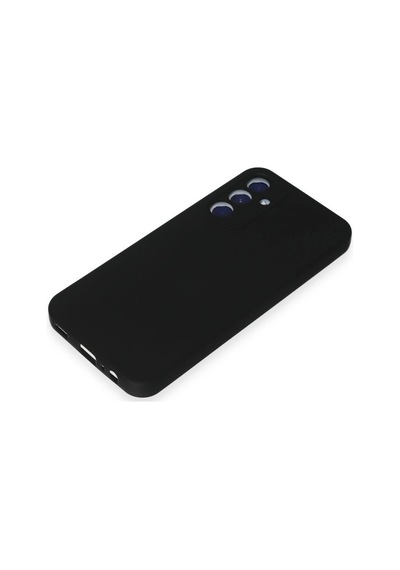 Samsung Uyumlu Galaxy A15 4g Kılıf First Silikon Siyah
