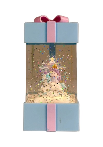 Kar Küresi Plastik Unicorn Llm-hdy0051 Mavi
