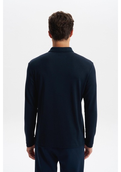 AR-MA Arma Erkek Slim Fit Fermuarlı Polo Yaka Sweatshirt İnce Modal Pamuk Elastan Karışımlı Örme İnterlok Kumaş K30554989102 Lacivert AR-MA Arma Erkek Slim Fit Fermuarlı Polo Yaka Sweatshirt İnce Modal Pamuk Elastan Karışımlı Örme İnterlok Kumaş K30554989102 Lacivert