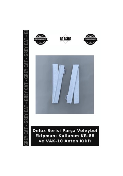 Delux Serisi Parça Voleybol Ekipmanı Kullanım Kr-88 Ve Vak-10 Anten Kılıfı