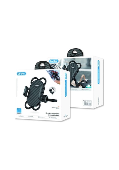 Go Des GD-HD710 Bisiklet ve Motorsiklet Telefon Tutucu - ZORE-221085