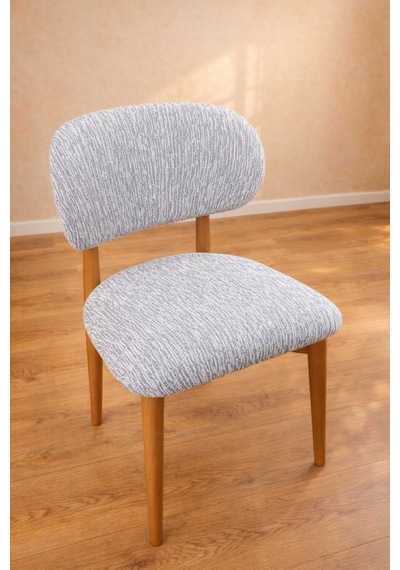 Elma Sandalye Kılıfı Çubuk Sandalye Kılıfı Yeni Model Sandalye Örtüsü Taş Krem - 795765376 Taş Krem