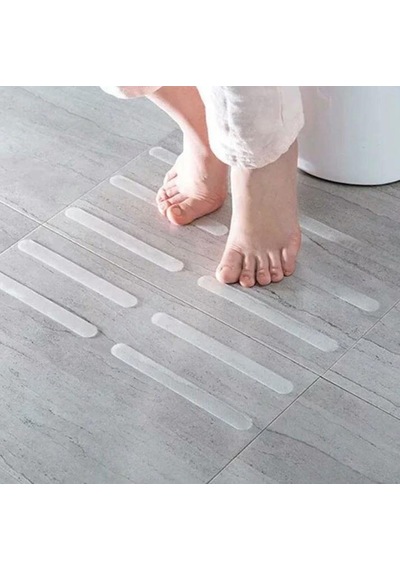 27kids Telvesse Bondit Banyo Mutfak Kaygan Zemin Bandı Kaydırmazlık Bant 2x20cm Açık Bej