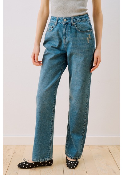Manuka Straıght Uzun Paça Jean Mavi Ss26pnt00013-22