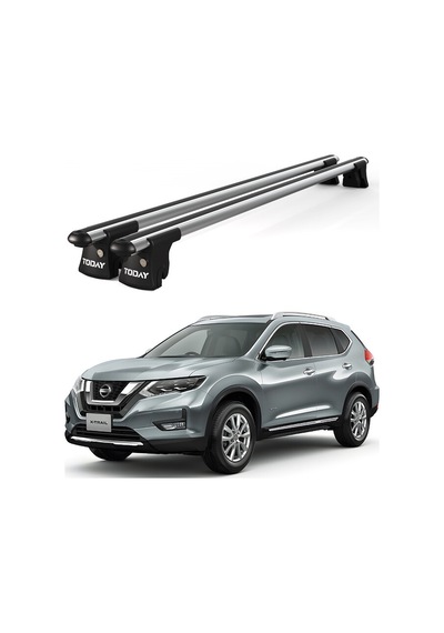 Trio-ı Nissan X-trail 2013 Ve Sonrası Uyumlu Kilitli Ara Atkı 120cm Port Bagaj Tavan Barı
