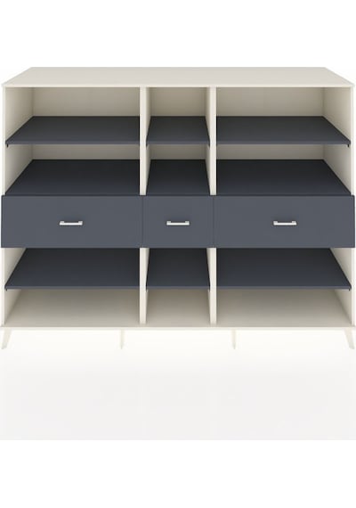 Kronos Dolap 9 Raflı 3 Çekmeceli 220x59x163 Aytaşı-antrasit Aytaşı-antrasit Kronos Dolap 9 Raflı 3 Çekmeceli 220x59x163 Aytaşı-antrasit Aytaşı-antrasit