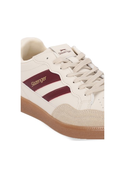 Slazenger Fever I Erkek Bej / Kırmızı Günlük Spor Ayakkabısı Bej / Kırmızı