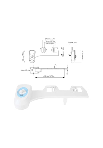 Tekne Ve Karavan Tuvaleti Taharet Musluğu Kiti. Taharet Bidet