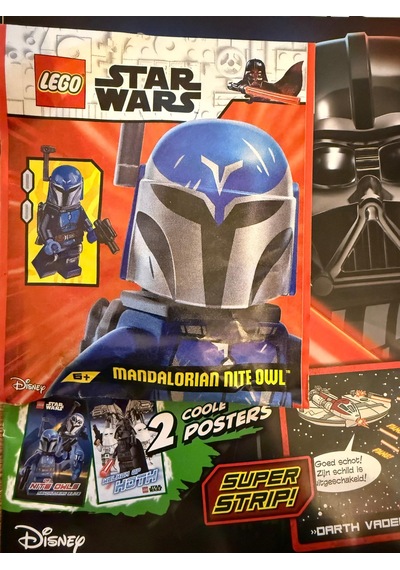 Lego Star Wars Aylık Dergi - Flemenkçe Mandoalorian Figür