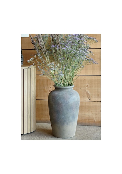 Vazo Tomas Ø26xy44cm Gri/kahverengi Kahverengi