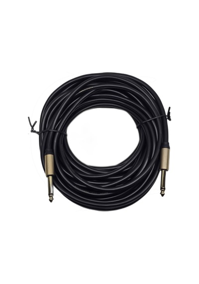10 Metre 6.35 Mm To 6.35 Mm Ses Kablosu - Çivi Jak Enstrüman Ve Amfi Bağlantı Kablosu - Stereo Jak