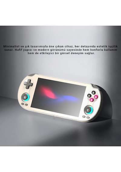 Anbernıc Rg Vıta Retro Oyun Konsolu 3gb Ram 64gb Android 12 Wifi Bluetooth Ips Ekran El Konsolu
