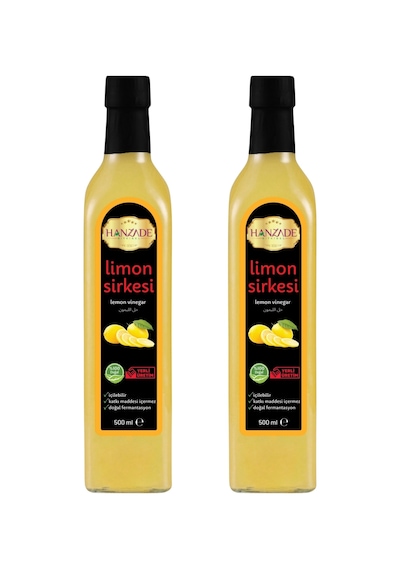 Hanzade Bitkisel Limon Sirkesi 2 x 500 ML