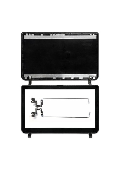 Toshiba Satellite L50-b-1m9 Psktce Lcd Kasa Siyah Cover Çerçeve Menteşe Takımı
