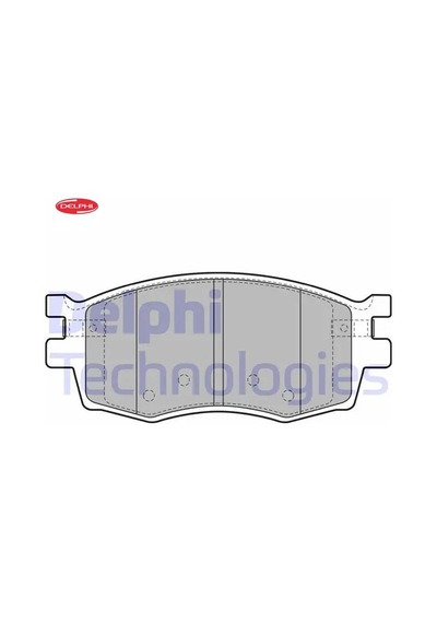 Ön Fren Balata Hyundaı Accent Era 1.4l 1.6l Benzinli 06-10 1.5l Crdi Dizel 06- / İ20 1.4l D4fc Crdi Delphı 581011ge00