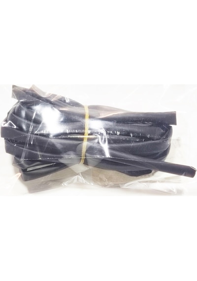 6mm Isı İle Daralan Siyah Makaron 5 Metre, Daralma Oranı 2/1, Çalışma -55/+125 Derece
