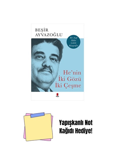He'nin İki Gözü İki Çeşme + Yapışkanlı Not Kağıdı