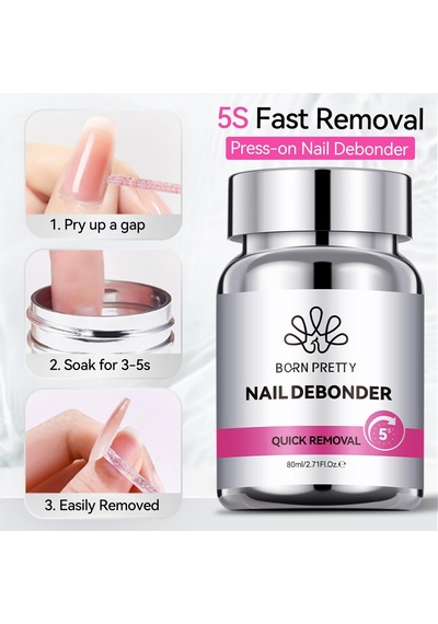Born Pretty 80ml Debonder - Hızlı Tips Çıkartıcı 61688
