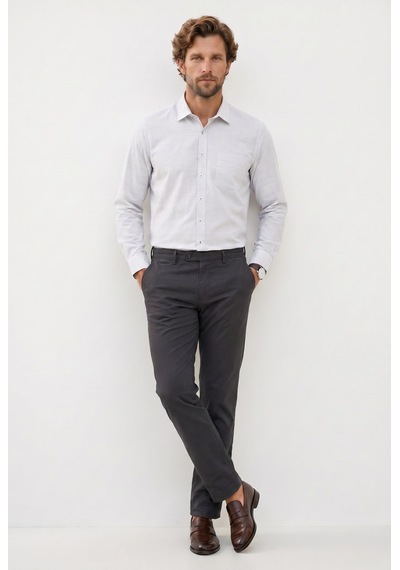 Tudors Erkek Regular Fit Klasik Kesim Oversize %100 Pamuk Keten Doku Yeşil Gömlek-42667 Tudors Erkek Regular Fit Klasik Kesim Oversize %100 Pamuk Keten Doku Yeşil Gömlek-42667