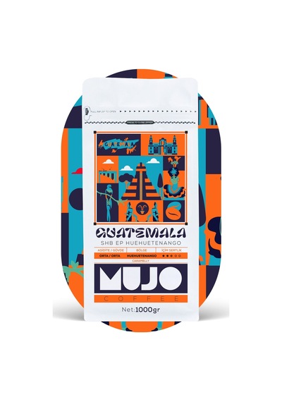 Guatemala Heuheutenango Shb Ep Çekirdek Kahve-1000gr-çekirdek Kahve Çekirdek Kahve