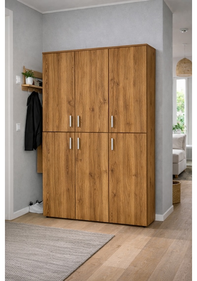 Zeyna Ayakkabılık - Çok Amaçlı Dolap - Kiler Dolabı - 120 Cm Atlantik Çam Zeyna Ayakkabılık - Çok Amaçlı Dolap - Kiler Dolabı - 120 Cm Atlantik Çam