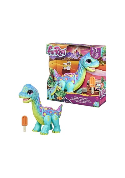 Furreal Snackin Sam The Bronto Sesli Hareketli Sevimli Dinozor