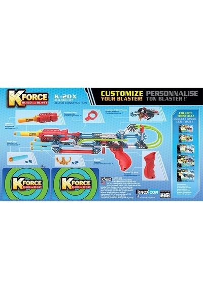 K'Nex K-Force K-20X Yapı Seti Knex 47524