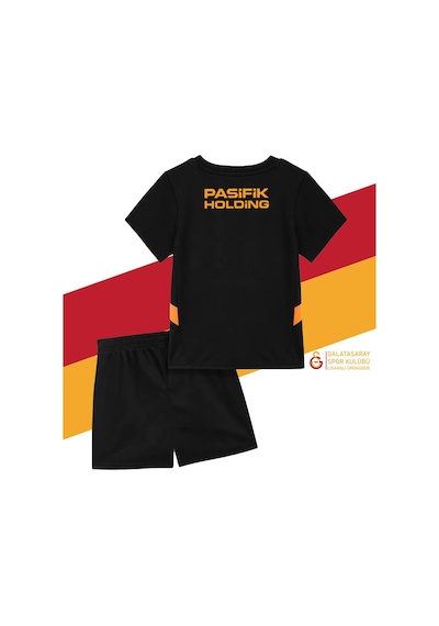 Gsstore Galatasaray Lisanslı 24-25 5 Yıldızlı İsim Yazılı Çocuk Forma Set Siyah