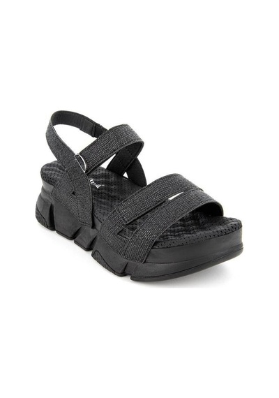 Muya Olimba 34201-001 Anatomik Taban Kadın Sandalet Siyah 36-40 001
