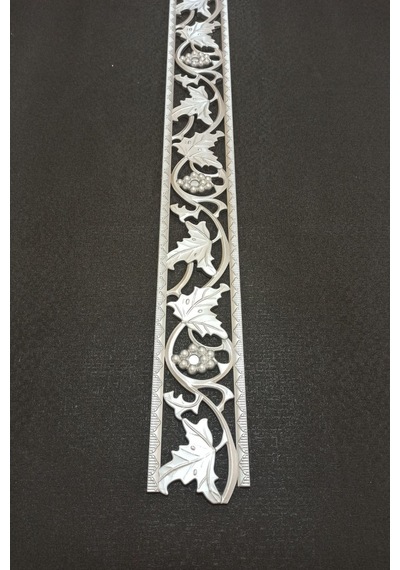 Gümüş Duvar Ve Tavan Bordürü 10 Cm Eninde 100cm Uzunluğunda Dgk-14