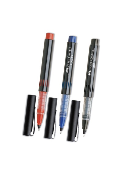 3 Renk Kırmızı, Mavi, Siyah Iğne Uçlu 0,5 Roller Kalem Yeni Nesil/üretim Üçgen Ergonomik Tutuş Mavi