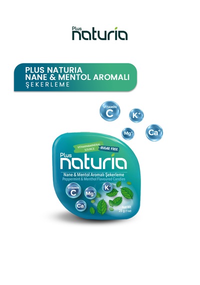 Nane & Mentol Aromalı Stevialı Şekerleme