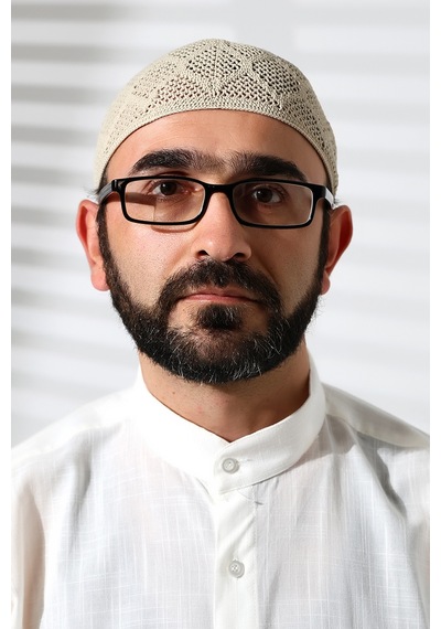 Makine Örgüsü Dantel Detaylı Namaz Takkesi Bej Bej