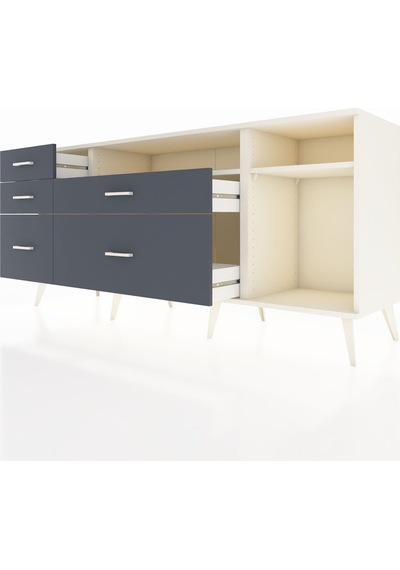 Hyperion Konsol 2 Raflı 5 Çekmeceli 176x44x83 Aytaşı-aytaşı/antrasit Aytaşı/antrasit Hyperion Konsol 2 Raflı 5 Çekmeceli 176x44x83 Aytaşı-aytaşı/antrasit Aytaşı/antrasit