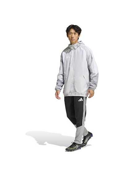 Adidas Tiro26c Aw Jkt Erkek Futbol Antrenman Yağmurluk Kb0138 Gri