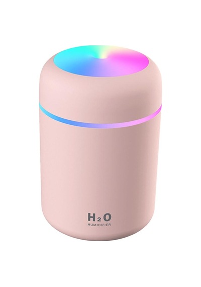 Magideal Mini Hava Nemlendirici Usb Şarj Sis Sprey Nemlendirici Difüzör Beyaz Pembe 1