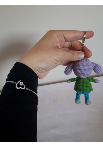 Amigurumi Kral Şakir Anahtarlıklar